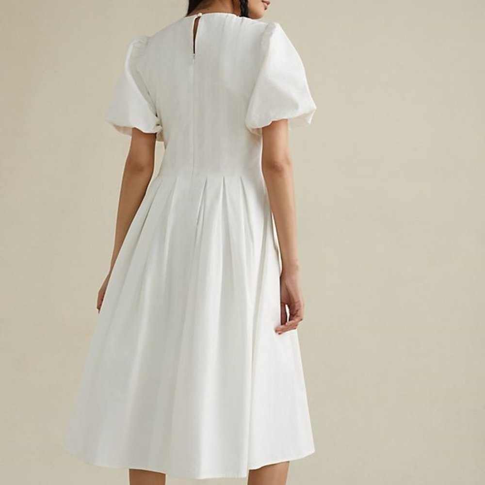Anthropologie x Eri + Ali Corset-Seamed Midi Dress (Plus Size) - Picture 6 of 7